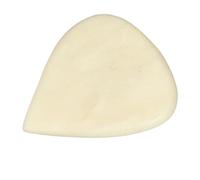 Pa de Guitarra, Pa de Guitarra en Forma de Corazn con Diseo Cncavo, para Tocar para Instrumentos de Cuerda (amarillo crema
