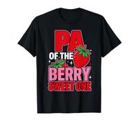 PA of The Berry Sweet One Strawberry Birthday Matching Camiseta