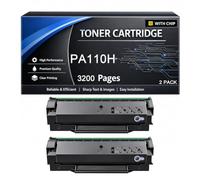 PA110H Cartucho de tóner con chip compatible con Pantum PA-110 PA 110H 110 3200 páginas para impresoras P1000 P1050 P2000 P2010 P2050 M5000 M5005 M6000 M6005