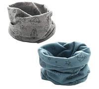 PAADIYA Boomly Baby Bufanda de cuello de algodón, bufanda de cuello O-Ring, bufanda para niños, bufanda de otoño, bufanda cálida, bufanda de cuello, bandana, bufanda redonda, bufanda para niños, Talla