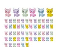 Paaruter 60 Piezas de Mini Adornos de : Adornos de Jardín de Hadas, Mini Adornos para el Hogar y el Escritorio Hechos A Mano