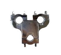 Paaruter Abrazadera de Tubo para Batería. Abrazaderas de Montaje para Batería. Conector Práctico para Abrazadera de Batería.