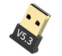 Paaruter Adaptador Bluetooth 5.3 para PC, Receptor y Transmisor USB Bluetooth para Altavoces de Ordenador y Portátil.