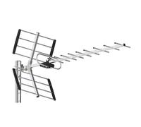 Paaruter Antena de TV Digital de Alta Definición para Exteriores con Alcance de hasta 320 Km. Antena de TV para Ático o Techo. Canales de TV 4K Gratuitos.