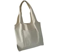 Paaruter Bolso para Mujer 2021 Ins Bolsa de Lona VersióN Coreana Bolso de Hombro de Gran Capacidad Bolso Escolar VersáTil