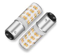 Paaruter Bombilla LED BA15DLED de 120 V con Base de Bayoneta de Contacto Doble, Equivalente A JD T3/T4 de 50 Vatios, Bombilla LED de Repuesto para Máquina de Coser A