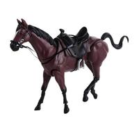 Paaruter Caballo Modelo Móvil Colección Móvil Caballo Artista Pintura Modelo DIY Multi-Articulado Mini Caballo Muñeca B