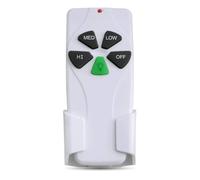 Paaruter Control Remoto Universal para Ventilador de Techo, Control de 3 Velocidades para Ventilador de Techo y Regulador Intensidad Luz para Modelos 53T, 11T, 35T, HD5, UC7030T y UC9050T.