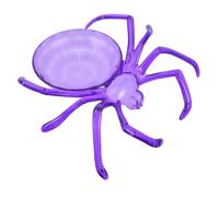 Paaruter Cuenco con Forma de Araña de Halloween, de Frutas, Bandeja de Comida, Paquete de Galletas y Dulces, Cesta para Truco o Trato, Decoración para Fiesta de Halloween.