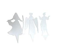 Paaruter DecoracióN de Halloween Sanderson Garden Stakes, DecoracióN de Halloween al Aire Libre, Fiesta de Halloween