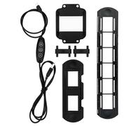 Paaruter Escaneo y Copia de Negativos de Película de 35 mm con Luz LED y 10 Niveles Ajustables para Fotos Antiguas. Convertidor de Negativos A Digital.