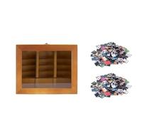 Paaruter Estantería para Aliviar la Ansiedad con 400 Libros, Biblioteca en Miniatura, Estantería de Madera, Juguetes Inquietos, Elimina Tu Ansiedad Creativa