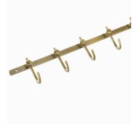 Paaruter Gancho para Toallas de Bronce, Perchero de Latón con en, Perchero para Toallas de Baño, Perchero para Baño, Cocina, Garaje, Montaje en Pared.