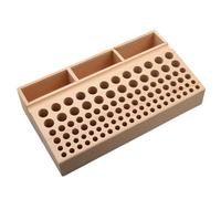 Paaruter Herramientas Estante para Herramientas Ranurado 98 Agujeros, Perforador para Tallar, Herramientas Almacenamiento con Corte Diamante, Herramientas Bricolaje