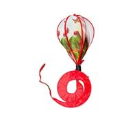 Paaruter Jardín Globo Aerostático Colgante de Viento Giratorio Decoración Colgante B
