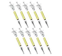 Paaruter Kit de 10 Adornos Navideños para Torneado de Madera, Manualidades Navideñas, Kit de Torneado para Colgar Adornos Navideños B