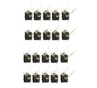 Paaruter Kit de 20 Piezas de Manecillas de Husillo para Reloj de Pared de Cuarzo con Movimiento Silencioso, Herramientas de Reparación y Piezas de Repuesto para Reloj.