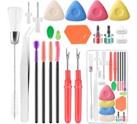 Paaruter Kit de Herramientas para Limpiar y Reparar Máquinas de Coser: Facilita la Recogida de Hilos y También Se Puede Usar para Limpiar el Polvo de Las Grietas.