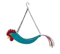 Paaruter Maceta Colgante de Pollo de Colores Brillantes, Decoración de Jardín, Macetero Colgante para Decoración Interior y Exterior, Macetas con Soporte para Plantas