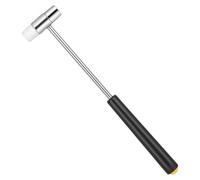 Paaruter Martillo de Joyería de Doble Cabeza, Martillo de Traste, Mazo Pequeño, Mazo Artesanal Pequeño para Manualidades, Relojes, Afinación y Joyería.