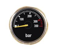 Paaruter Mini Manómetro de Aire de 350 Bar para Buceo, Accesorios de Buceo, Manómetro con Rosca G1/8