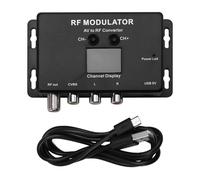 Paaruter Modulador M60 Convertidor AV A Modulador UHF Convertidor de Señal