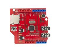 Paaruter Módulo de Desarrollo de Placa de Desarrollo VS1053 para Reproductor de MP3 de Audio Estéreo con Decodificación de Grabación y Codificación OGG en Tiempo Real.