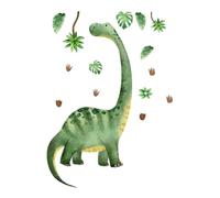 Paaruter Papel Tapiz de Dinosaurios de Gran Tamaño para la Decoración de la Habitación de un Niño. Pegatinas de Pared de Dinosaurios Adorables para la Habitación de los Niños.