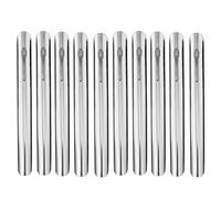 Paaruter Raspador de Migas de Acero para Comedor, Cocina, Encimera, Plateado, 10 Unidades