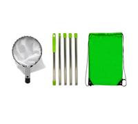 Paaruter Recolector de Frutas con 5 Postes TelescóPicos, Recolector de Frutas de Metal, Herramientas para Recoger Frutas en el JardíN, JardineríA, MelocotóN