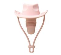 Paaruter Tapón de Silicona para Botella de Vino, Champán, Cerveza, Sombrero de Vaquero, Color Rosa