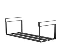 Paaruter Zapatero Colgante Extensible, Zapatero Retráctil, Organizador para Colgar Debajo del Estante, Soporte Ajustable B