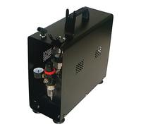 Paasche DC600R - Compresor de aerógrafo de 1/4 HP con tanque y funda