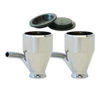 Paasche H-1/4-OZ (paquete de 2) con tapas para vasos