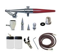 Paasche H Single Action Sifón Feed Airbrush Set, Metal, Multicolor, 26.035 x 19.05 x 4.4450000000000003 cm