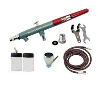 Paasche MIL-Set Double Action Siphon Feed Airbrush Set