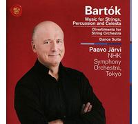 Paavo Järvi & NHK Symphony Orchestra - Bartök: Music For Strings, Percussion And Celesta, Divertimento For String Orchestra, Dance Suite