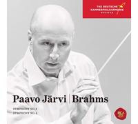 Paavo Jarvi – Brahms: Sinfonías Nº 3 y Nº 4 – CD – Importación USA