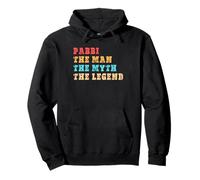 PABBI, The Man, The Myth, The Legend, Tee for Father Sudadera con Capucha