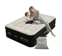 PABCZZ Colchón de aire matrimonial con bomba integrada, cama de aire gruesa de 18 pulgadas adecuada para camping, uso doméstico y alojamiento de invitados, soporta hasta 650 libras