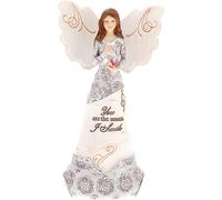 Pabelln - eres la razn por la que sonro - 6 """" Figurina de ngel Dios religioso Jesucristo Esposa Grandma Regalo Decoracin del hogar Presente