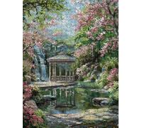 PabellóN del JardíN Puzzle 3000 Piezas, Rompecabezas Adultos Puzzle, Desafiante Puzzles de Decoración Juego de, Juego Educativo para Toda la Familia, para Regalo Decoración FNKL7-547