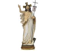 Paben Artículos religiosos Estatua de Jesucristo resucitado en resina 14,2 cm