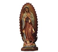 Paben Artículos Religiosos Estatua María de Guadalupe Virgen de Guadalupe Virgen Resina 15 cm
