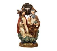 Paben Artículos religiosos Estatua representación Santísima Trinidad en resina 20,5 cm