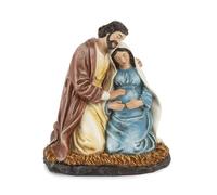 PABEN Estatua de grupo San José y María Embarazada, 14,4 cm, de resina