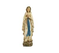 PABEN Estatua de la Virgen de Lourdes, 12 cm, de resina