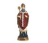 PABEN Estatua de San Agustín en resina 12,6