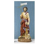 PABEN Estatua San Juan Bautista 30,5 cm de resina Artículos religiosos