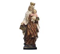 PABEN Estatua Virgen del Carmen en resina de cm. 14,50 cm